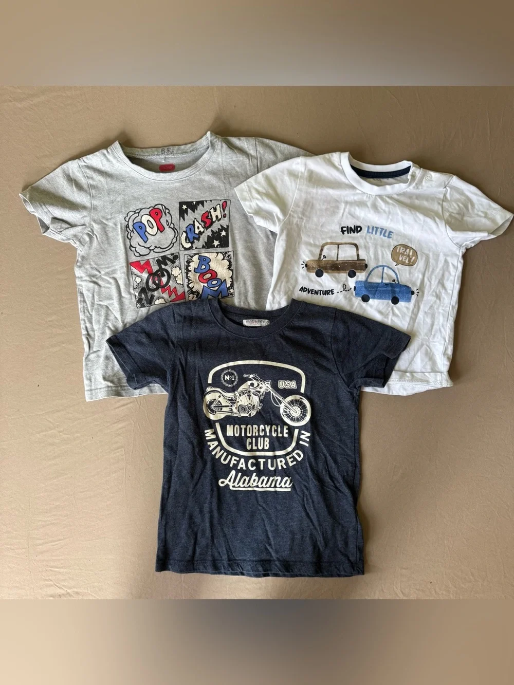 Toddler Boys Short Sleeve T-Shirt Bundle